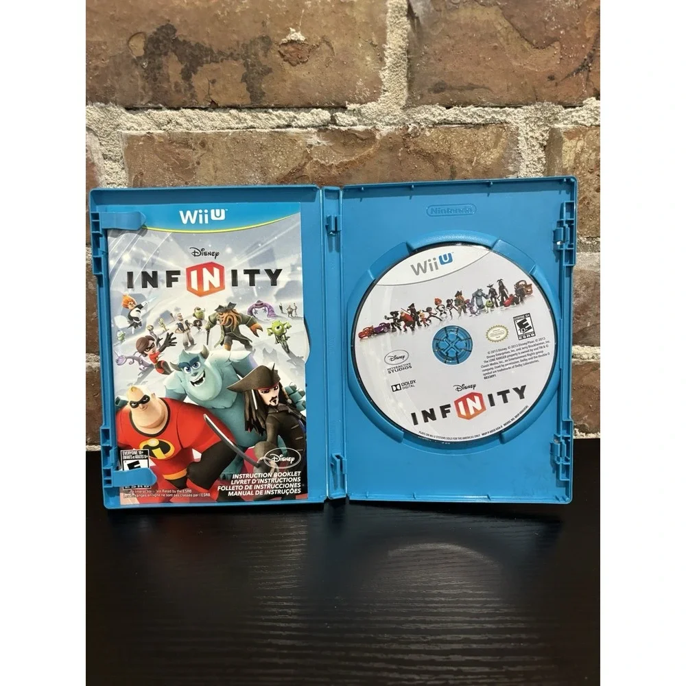Disney Infinity 1.0 (Nintendo Wii U, 2012) CIB W/manual. Tested and works great!